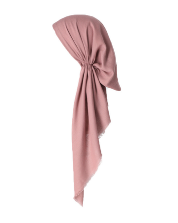 Lizi Headwear Solid Mauve Pre-tied Headscarf Bandanna myselflingerie.com